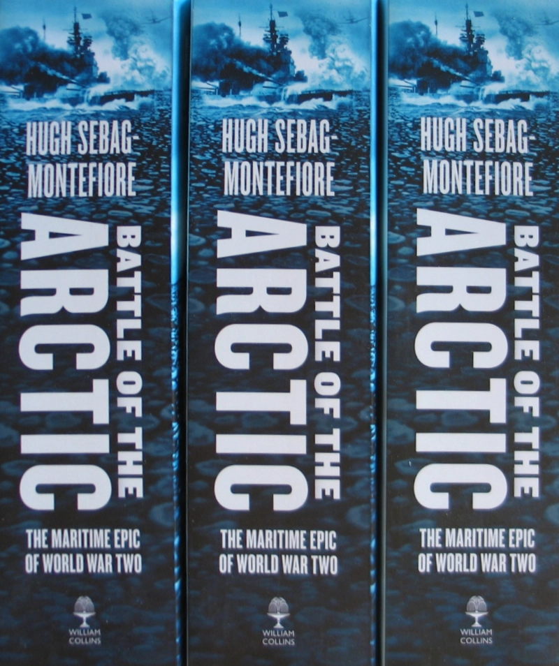 Battle of the Arctic paperback spines